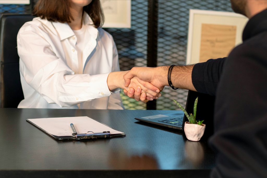 shaking hands - business transaction